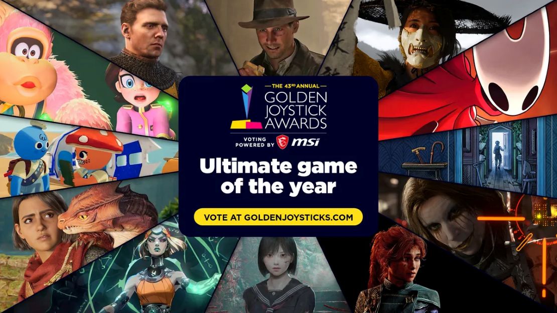 Desvelada lista de ganadores de los 45ª Golden Joystick Awards