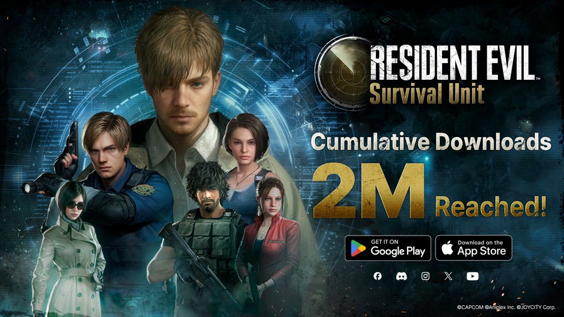 Resident Evil Survival Unit sobrepasa los dos millones de descargas en diez días